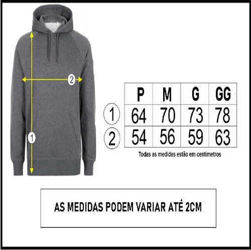 Moletom Masculino E Feminino Blusa De Frio Canguru Promoção