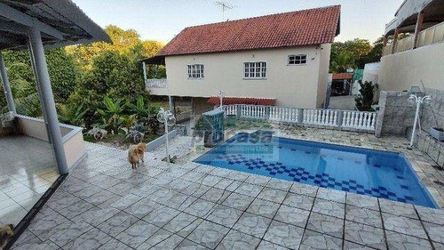 Imagem 3 de 17 de Belíssima Casa Estilo Chácara Com 6 Quartos À Venda, 1000 M² Por R$ 1.500.000 - Colônia Santo Antônio - Manaus/am - Ca4390