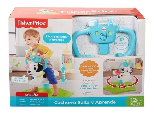 Mattel Fisher-price, Cachorro Salta Y Aprende