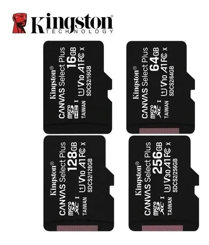 Memoria Kingston 32gb Canvas Select Plus Pack Mayorista X 10