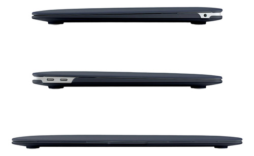 Carcasa Para Macbook Air 13.6 M2 / M3 / M4 Black