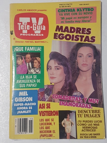 Tele Guía 19 Abr 1991Estado Excelente