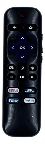 Control Remoto Para Roku Smart Tv Tcl Hisense Shrp