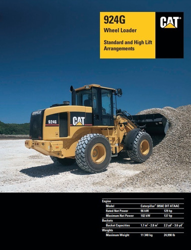 Pala Cargadora Cat 924g