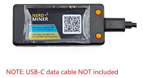 Lotería Nerdminer V2 78kh/s Hashrate Bitcoin Nerd Miner Btc