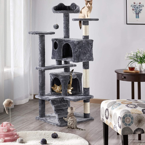 Yaheetech 54in Cat Tree Tower Condo