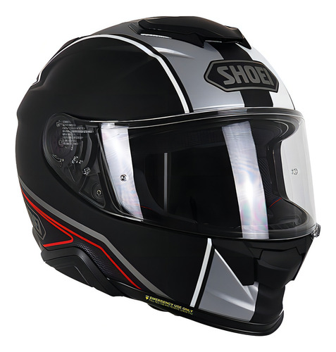 Capacete Com Óculos Solar Shoei Gt Air Panorama Preto Fosco Tamanho do capacete 55/56 (S)