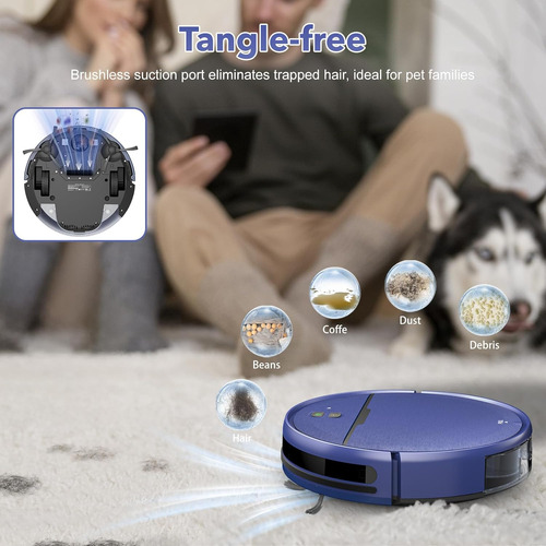 Robot Aspirador/trapeador 2 En 1 C/ Wifi/aplicación-imartine