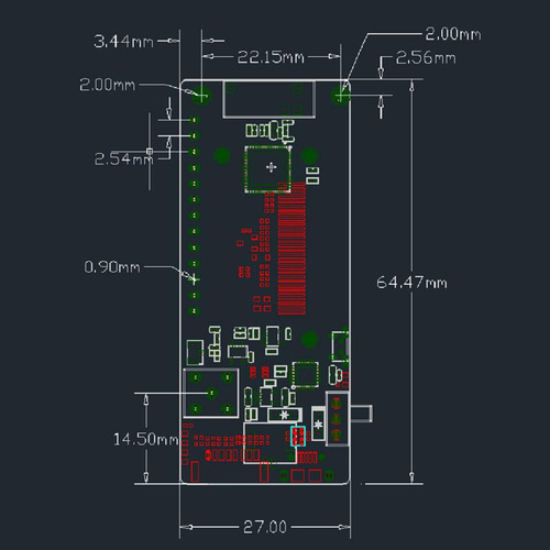 Ttgo Lora32 V2.1 433 Mhz Esp32 Oled 0,96 Polegadas Bluetooth