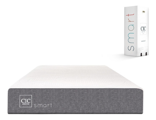 Colchón 1 Plaza Cic Smart Gris
