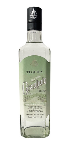 Tequila Artesanal Cascahuín Blanco 750 Ml