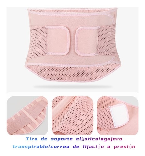 Cinturon Fajas Para Gym Mujer Sport Carga Trabajo Con Apoyo