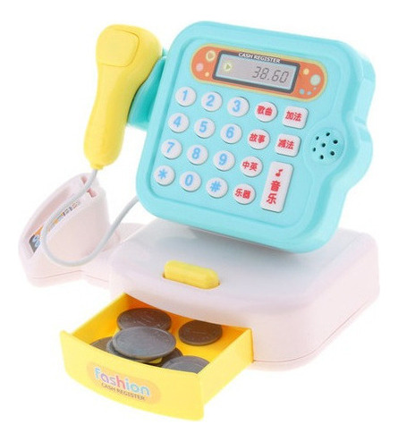 Máquina De Juego De Simulación De Compras Toy Cash Register