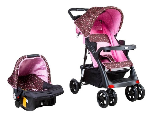 Coche Para Bebe Con Porta Bebé 2 En 1 Candy Cosco 