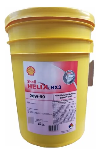 Shell Helix Hx3 20w50 Balde 
