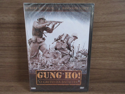 Dvd - Gung Ho! O Grito Da Batalha! Robert Mitchum - Novo