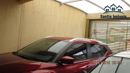 Imagem 2 de 29 de Sobrado Com 2 Dormitórios (01 Suíte)espaço Gourmet,02 Vagas Cobertas À Venda, 137 M² Por R$ 430.000 - Vila Alzira - Santo André/sp - So0294