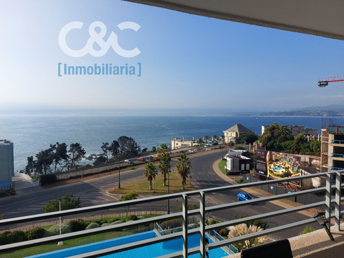 3 Dorm, Amoblado, Espectacular Vista, C Montemar