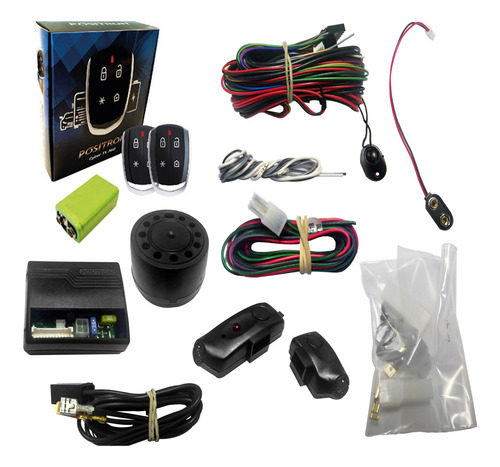 Imagen 4 de 9 de Alarma Auto Positron Cyber Tx360 Us Antiasalto C/remoto 207