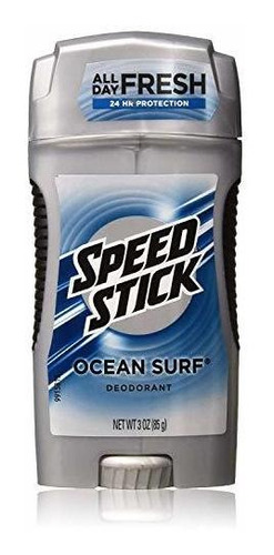 Speed Stick Desodorante Sólido, Ocean Surf (3 Oz Paquete D