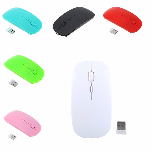 Mouse Sem Fio Wireless Óptico Ultra Slim Com Embalagem
