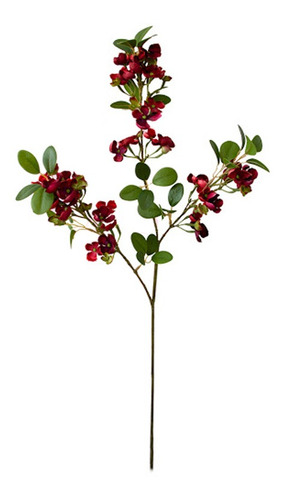 Haste Em Plástico De Macieira Brilliance Vinho 98cm