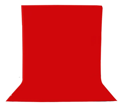 Telon Tela Rojo Lino Fondo Estudio Fotografia Chroma Key 3m