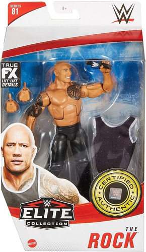 Mattel Muñeco Wwe Elite Collection 81 The Rock