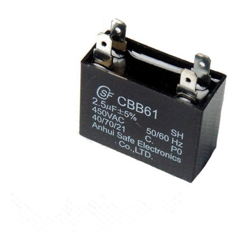 Capacitor 2.5uf 450v