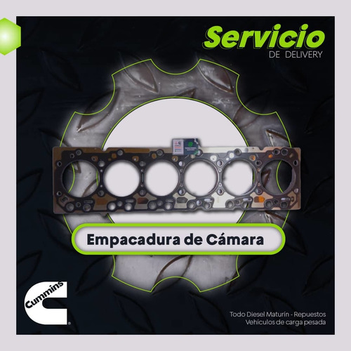 Imagen 1 de 2 de Empacadura De Camara Cummins Isb