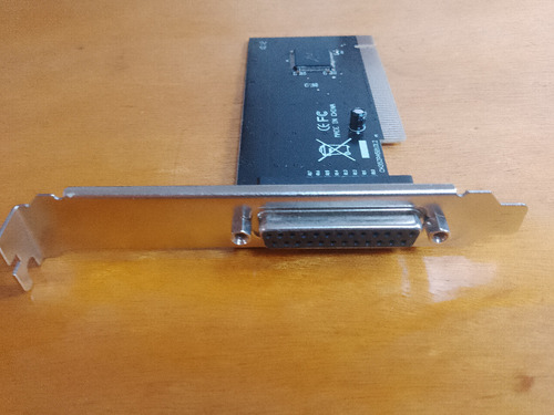 Adaptador Tarjeta Pci Paralelo De 1 Puerto Db25 En Perfecto