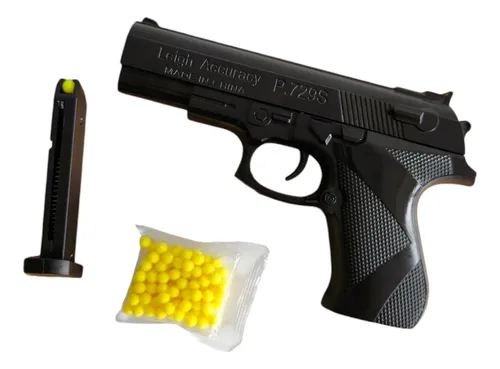 Pistola De Balines Juguete Airsoft + Balines 6mm