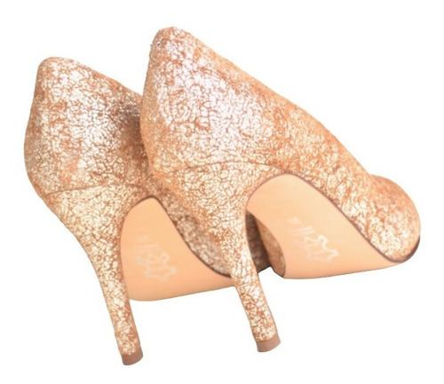 Imagen 8 de 8 de Zapatos Tacos Stilettos De Mujer De Cuero Priestly - Ferraro