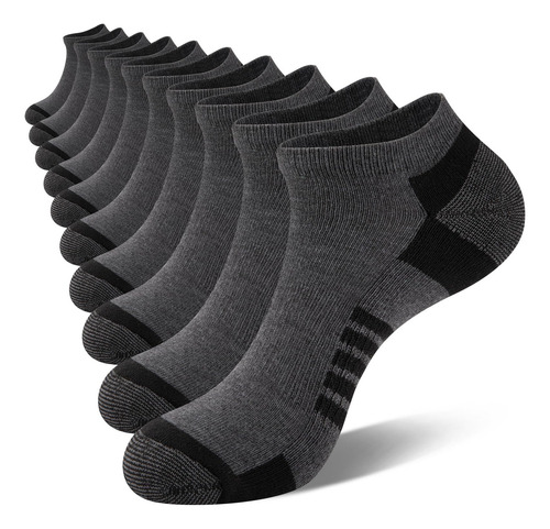 10 Pares De Calcetines Tobilleros Para Hombre, Paquete De 10