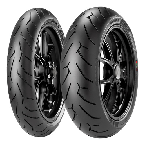 Par Pneu Pirelli 140/70r17 66h 110/70r17 54h Diablo Rosso 2