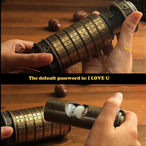 Imagen 6 de 7 de Caja C/compartimientos Secretos Cryptex Da Vinci Code Puzzle