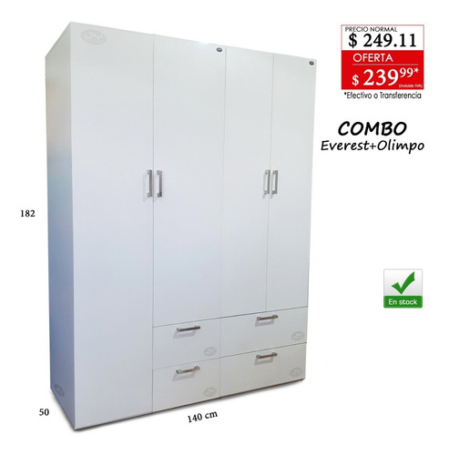 Imagen 5 de 8 de Armarios Closet Puertas Cajones Armarios