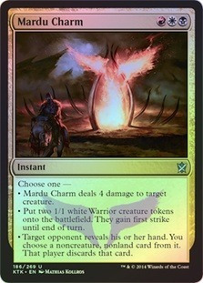 Cartas Magic: Mardu Charm Foil Kok Nm ! Mtg Bsas