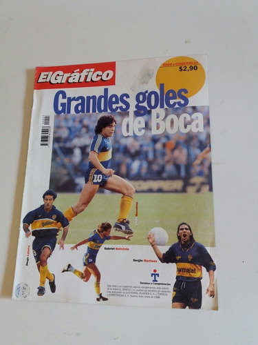 Solo Cuadernillo Grandes Goles Boca Maradona Coddam