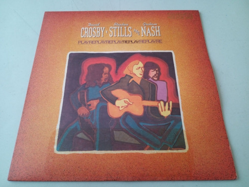 Crosby, Stills & Nash · Replay · Vinilo Imp / Mb Est / Promo