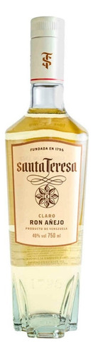 Santa Teresa Claro Ron Añejo 750ml Origen Venezuela