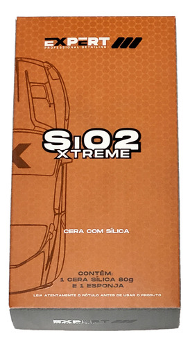 Cera Carro Silica Paste Wax 80g + Aplicador - Expert