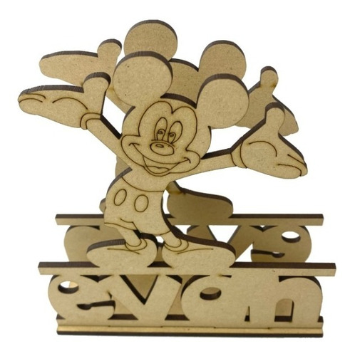 12 Pzas Servilleteros Personalizados Mickey Mouse Art14710