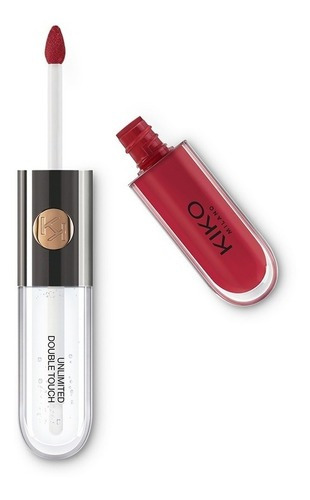 Lápiz labial líquido de larga duración Kiko Milano, número 108, importado, color negro