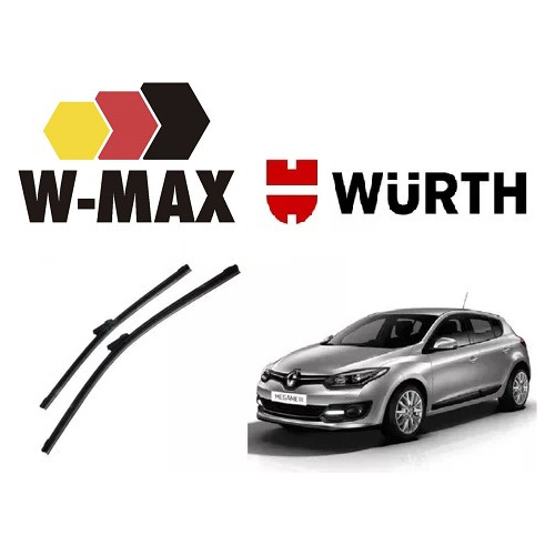 Escobillas Renault Megane 3 Wurth Premium X Jgo