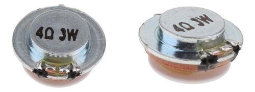 2pack 4 27mm 3w Audio Estéreo Vibración Resonancia