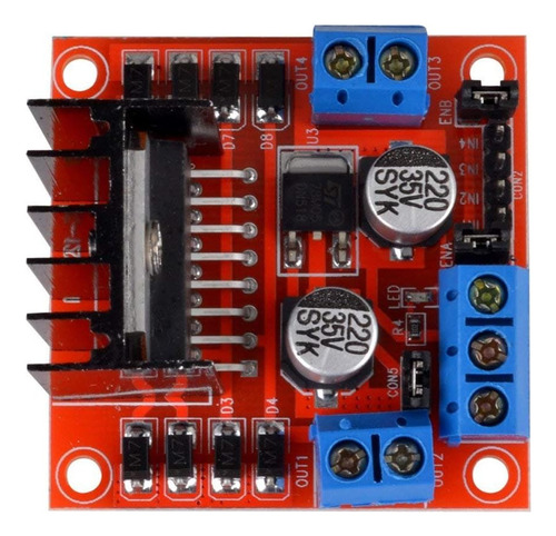 Modulo Puente H L298 Motor Driver Arduino Pic Raspberry