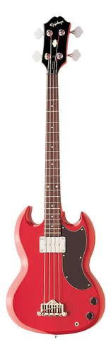 Bajo Electrico EpiPhone Sg E1 Bass Cherry- Escala Corta