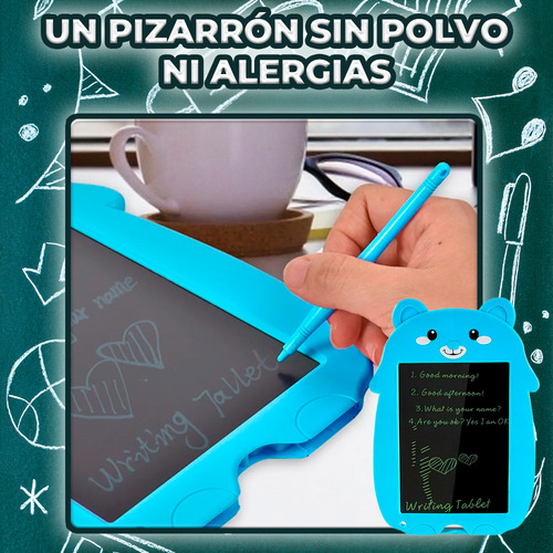 Tablet Tableta Electrónica Dibujo Básica Para Niños Lcd