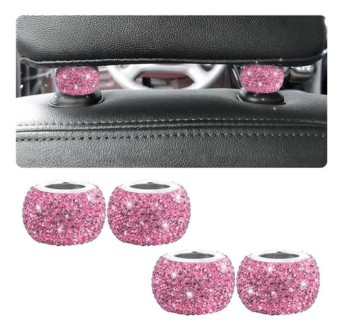 Collares Headrest Bling Osilly Car 4pzas, Decora Auto